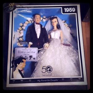 My favorite couple barbie and ken